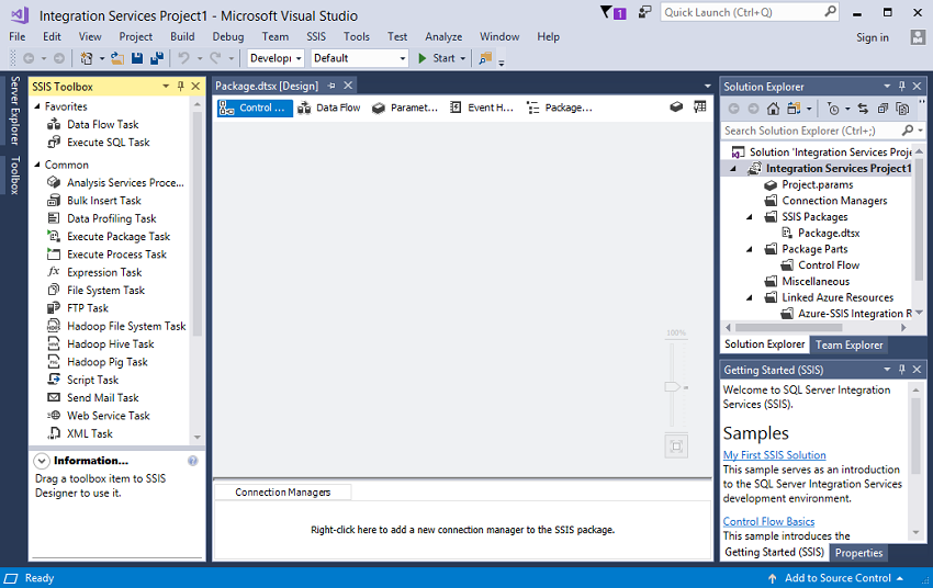 List of SSIS Components
