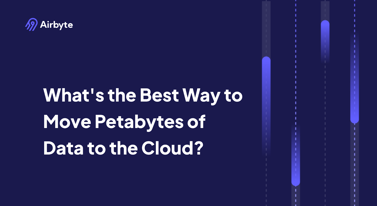 What's the Best Way to Move Petabytes of Data to the Cloud?