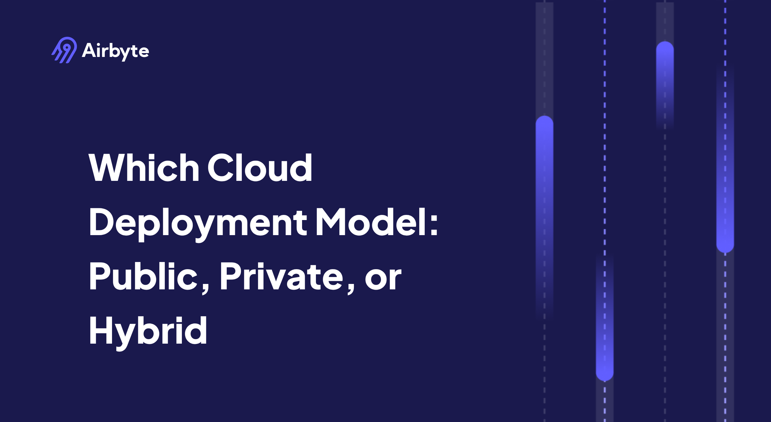 Which Cloud Deployment Model: Public, Private, or Hybrid