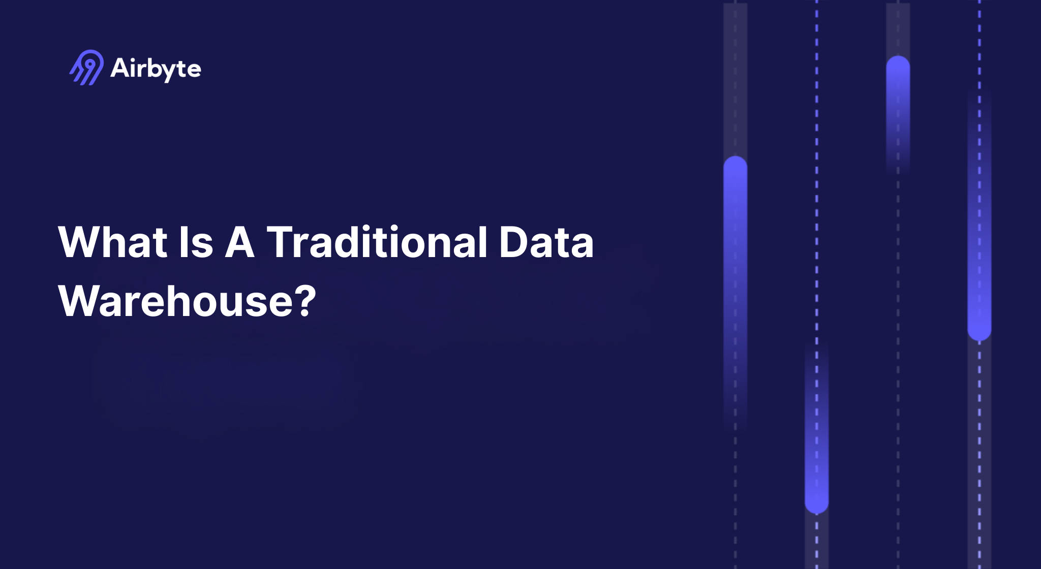 What Is A Traditional Data Warehouse?