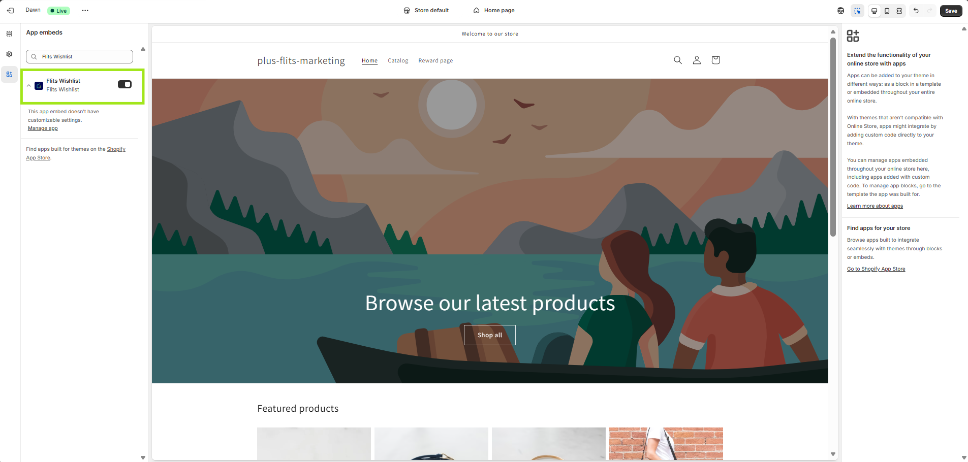 Flits Demo Store 
