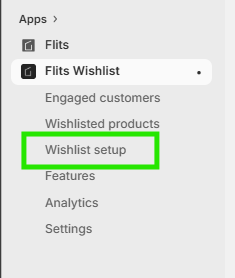 Flits Wishlist Admin Features