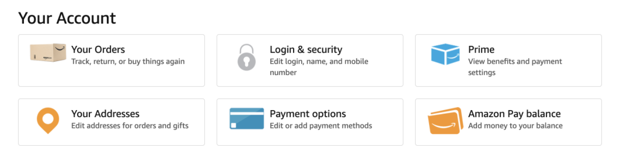 customer accounts