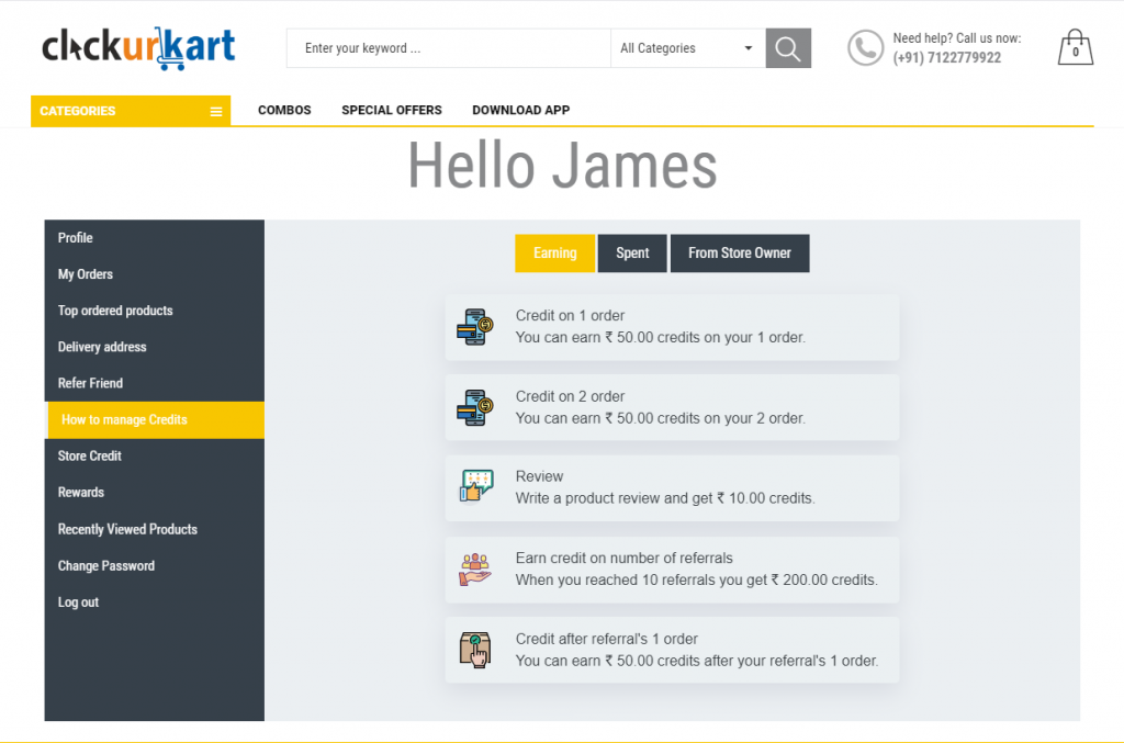 Increase repeat purchase with customer account pages
