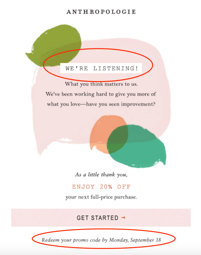 customer feedback win-back strategies