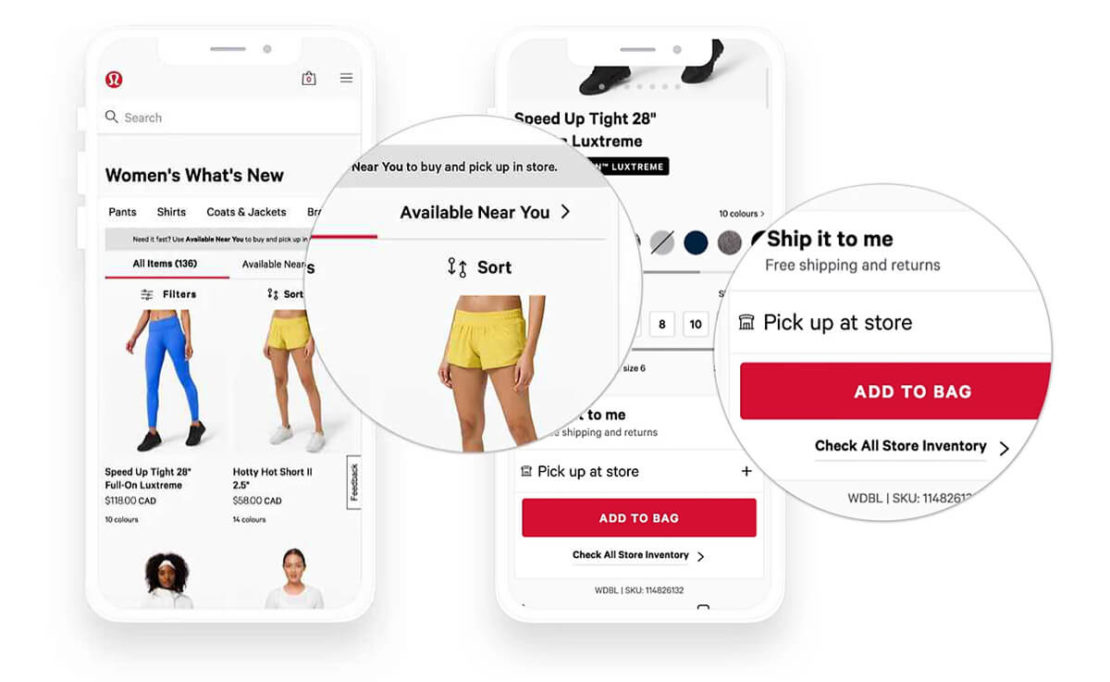 shopify store checkout - bopis
