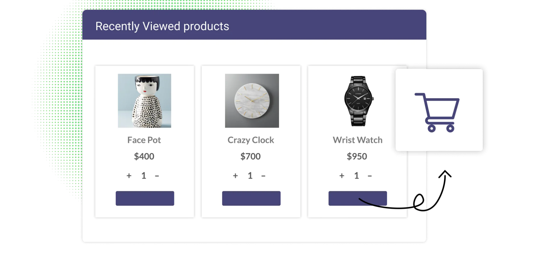 Display recently viewed products - To boost conversions, consider displaying recently viewed products on your Shopify store.