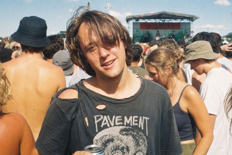 Shaun Davies at a music festival