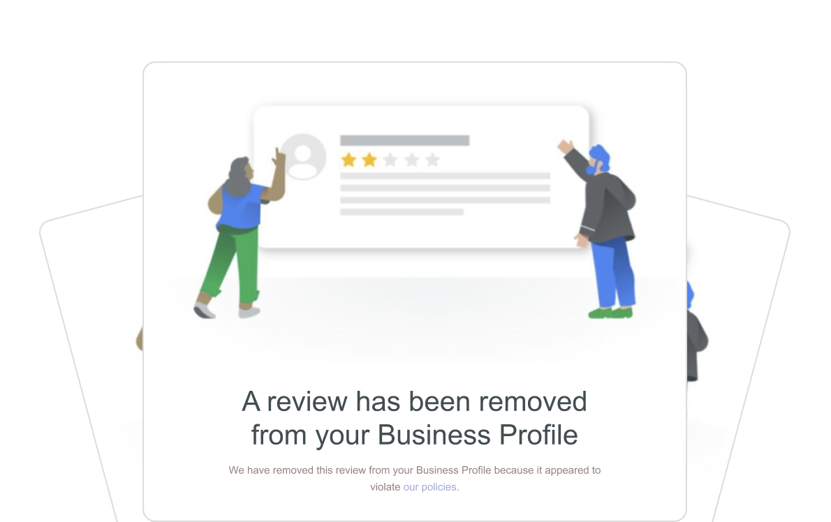 Review Removal — After