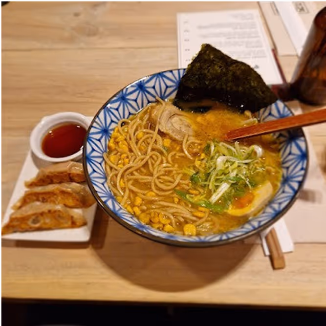 ramen and gyozas picture from customer review