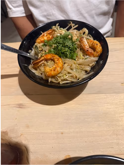 pad thai picture from customer review