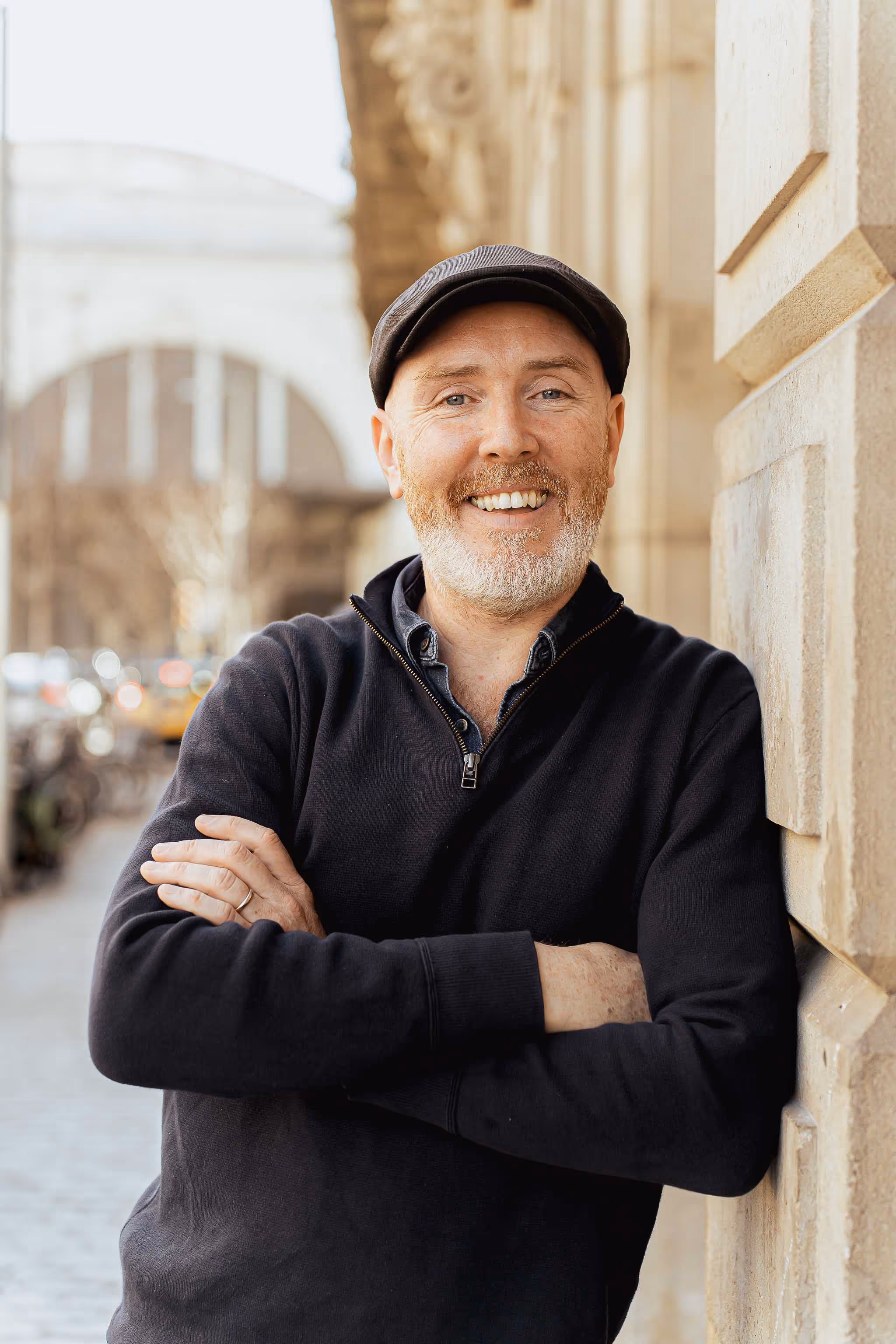 picture of Mark smiling at the camera