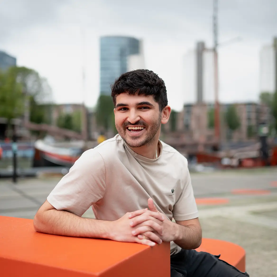 Portret van Daniel Mohammadi van Moverise