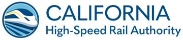 The logo of California High Speed Rail featuring a minimalist train on tracks with Text to the side saying \\\\\\\\\\\\\\\\\\\\\\\\\\\\\\\\\\\\\\\\\\\\\\\\\\\\\\\\\\\\\\\"California High-Speed Rail Authority\\\\\\\\\\\\\\\\\\\\\\\\\\\\\\\\\\\\\\\\\\\\\\\\\\\\\\\\\\\\\\\".