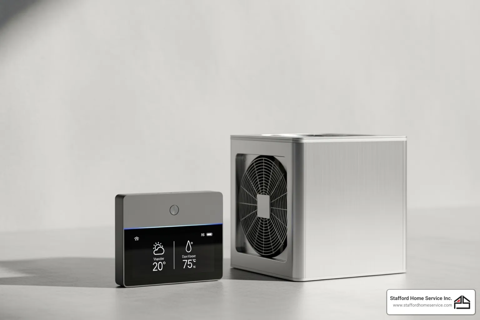 A thermostat device and its component is displayed