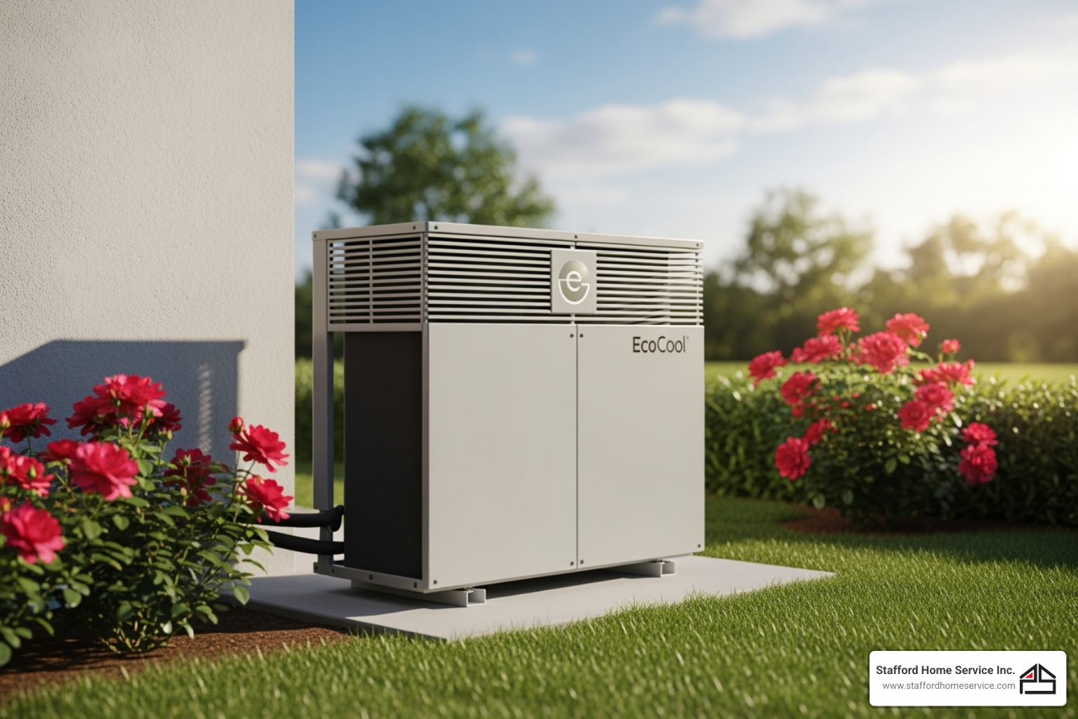 modern, high-efficiency outdoor condenser unit - ac installation minneapolis