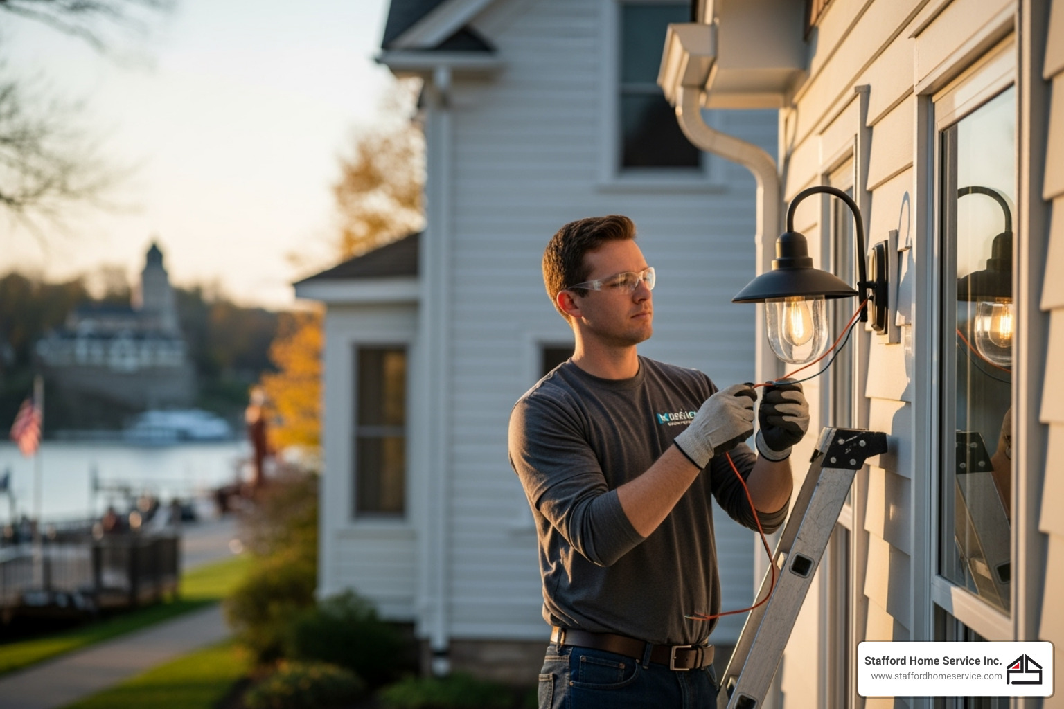 From LED to Holiday Cheer: Stillwater Lighting Installation Done Right