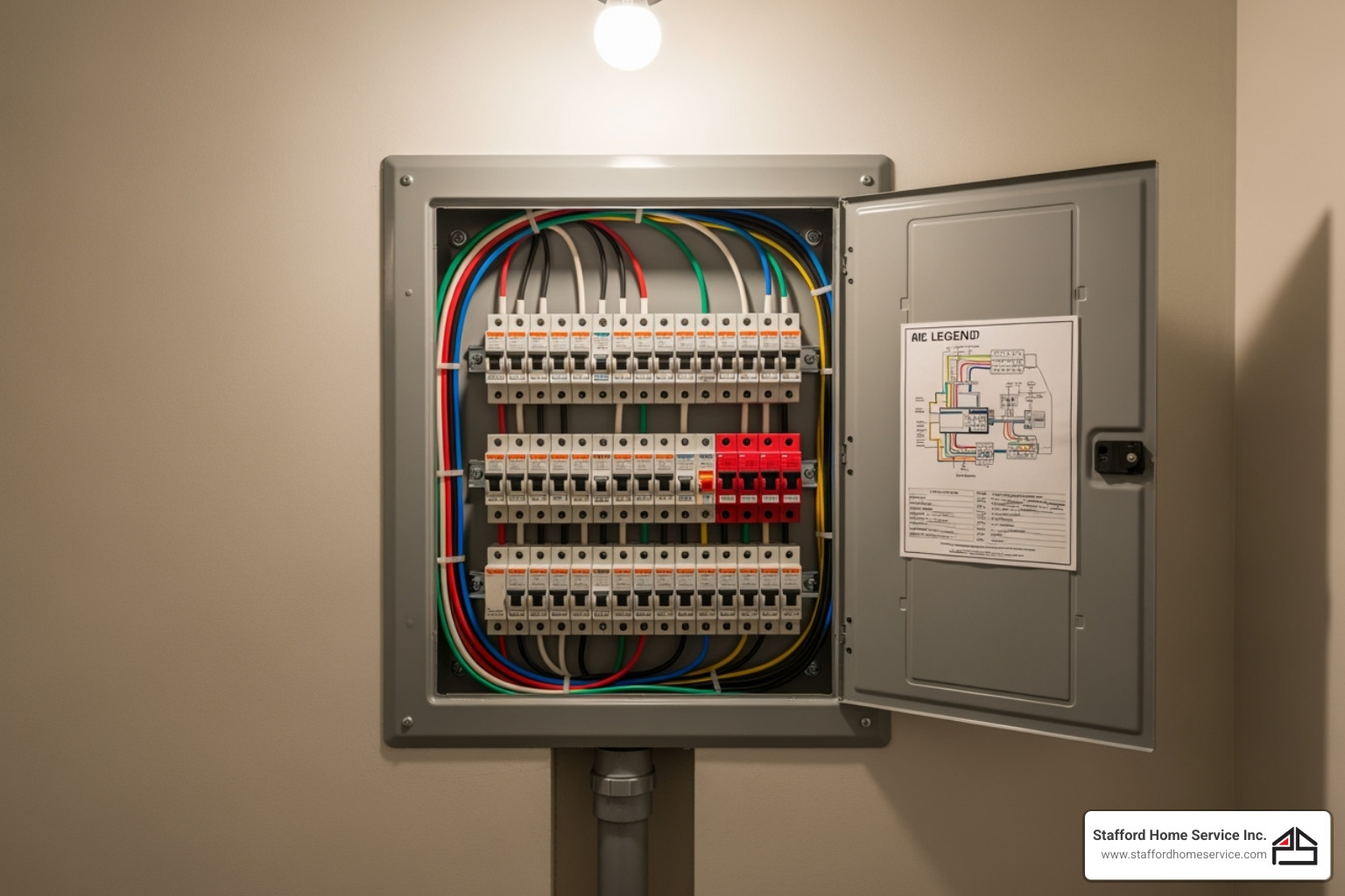 Modern, safe electrical panel - knob and tube wiring dangers