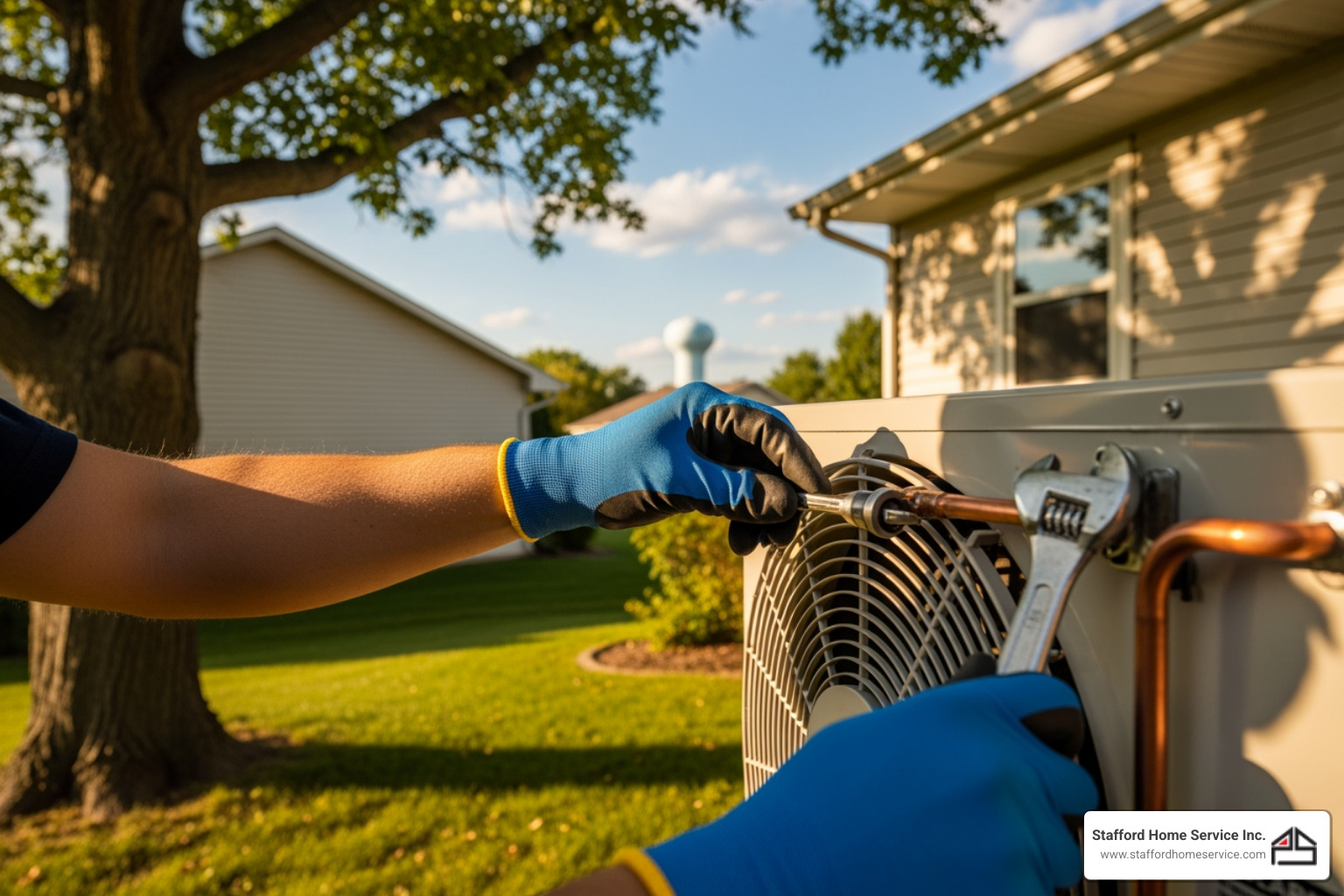 Infographic showing three key benefits of heat pump tune-ups: improved energy efficiency with lower utility bills, extended system lifespan up to 50% longer, and enhanced home comfort with consistent temperatures and better air quality - affordable heat pump tune-up in bloomington, mn