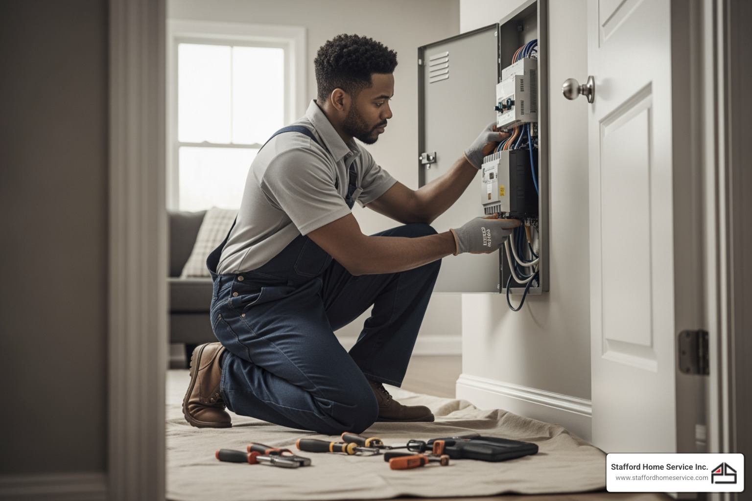 Which electricians can install a whole-house lightning surge arrestor in Shoreview?