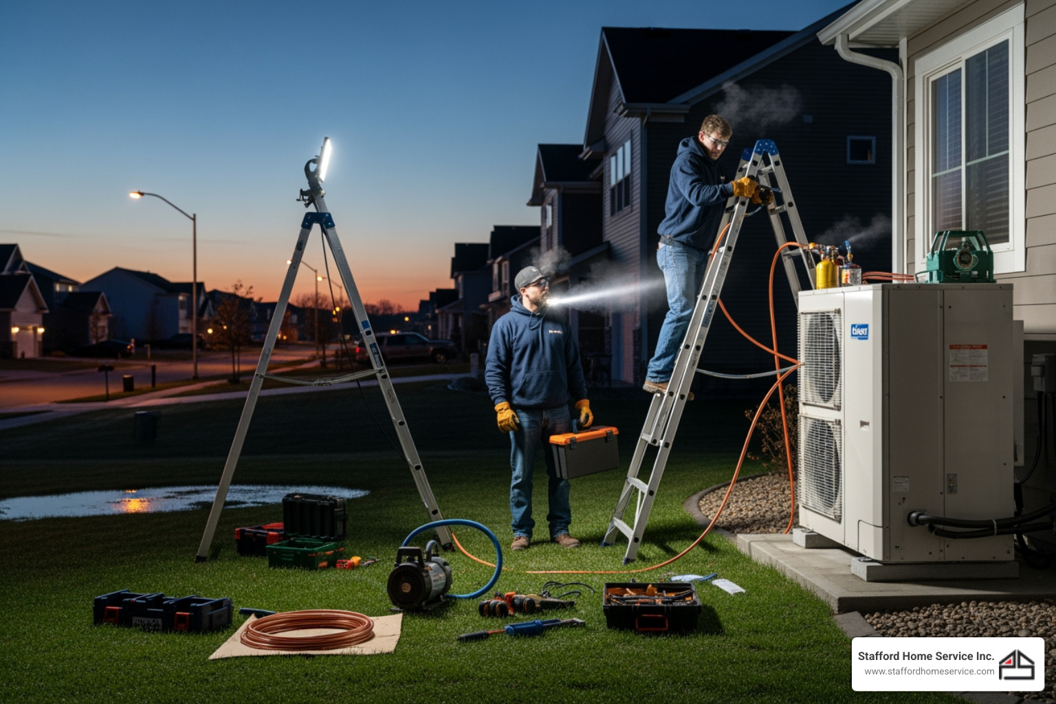 heat pump installation technician at home - 24 hour heat pump installation in plymouth, mn