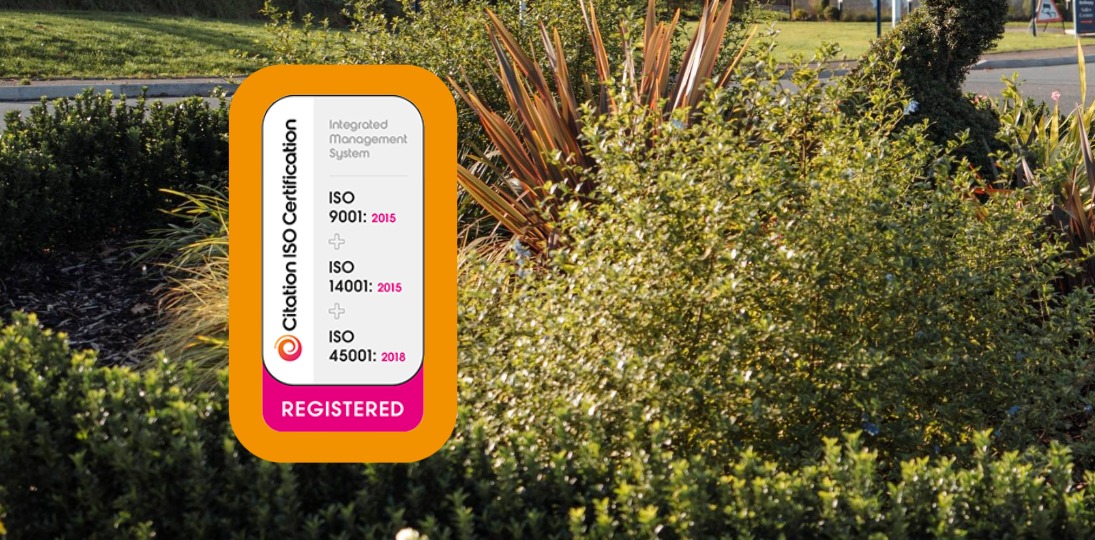 We're now ISO Accredited