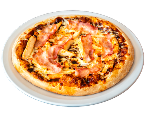 Pizza Texas auf einem Teller