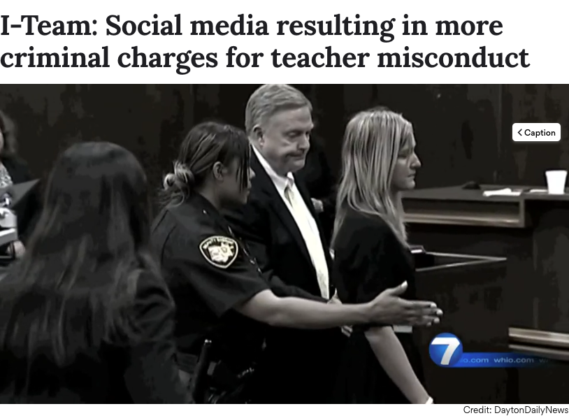 Social media resulting in more criminal charges for teacher misconduct  