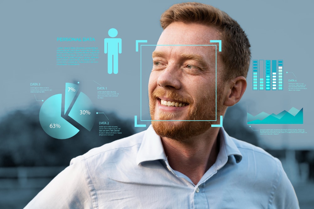 AI analyzing public information to provide data in the hiring process.