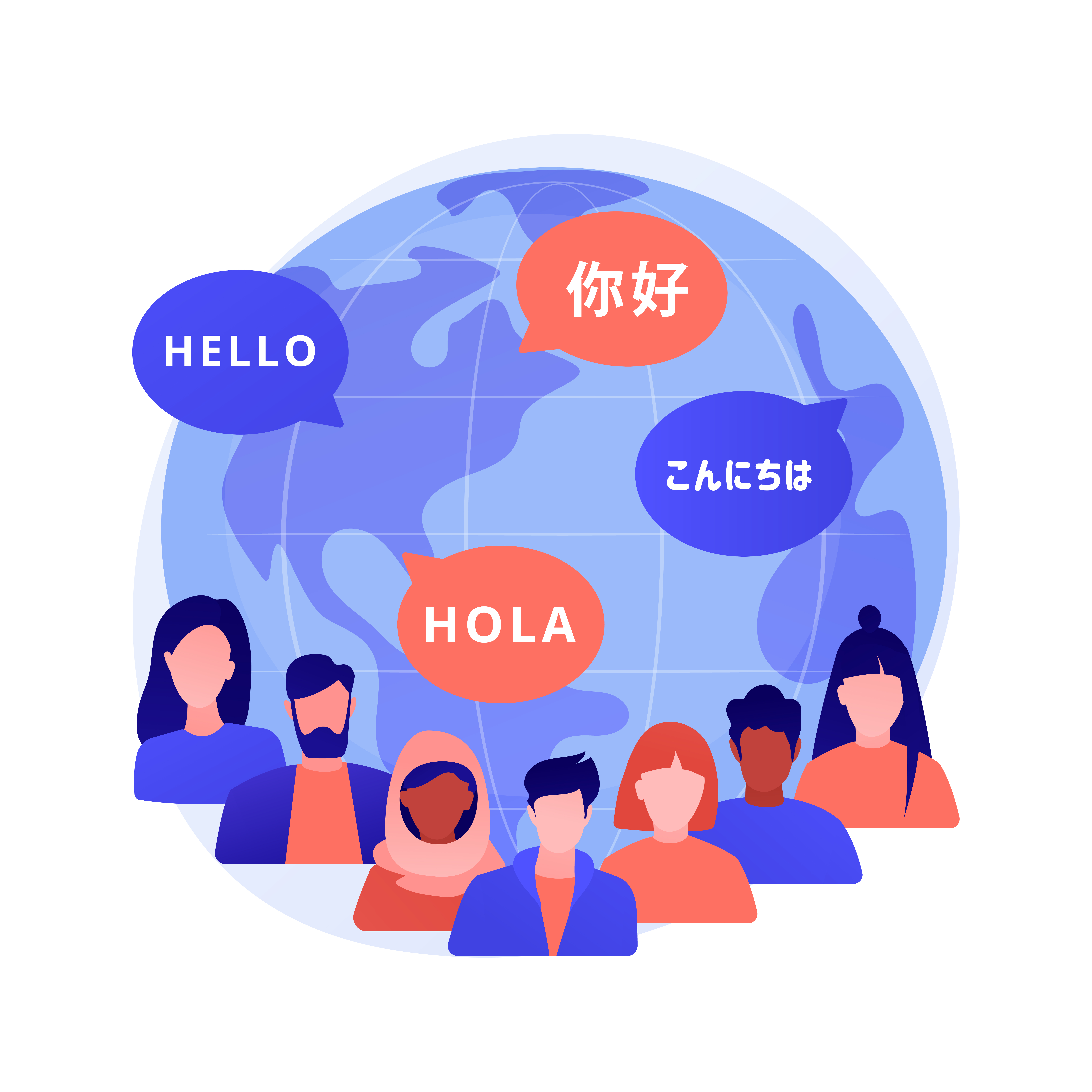 Vibrant vector illustration displaying the words "hello, how are you?" in a friendly and inviting style.