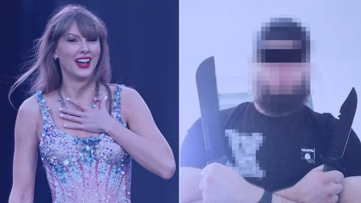 Taylor Swift's stalker apprehended on camera, leading to his arrest after a troubling incident near her property.