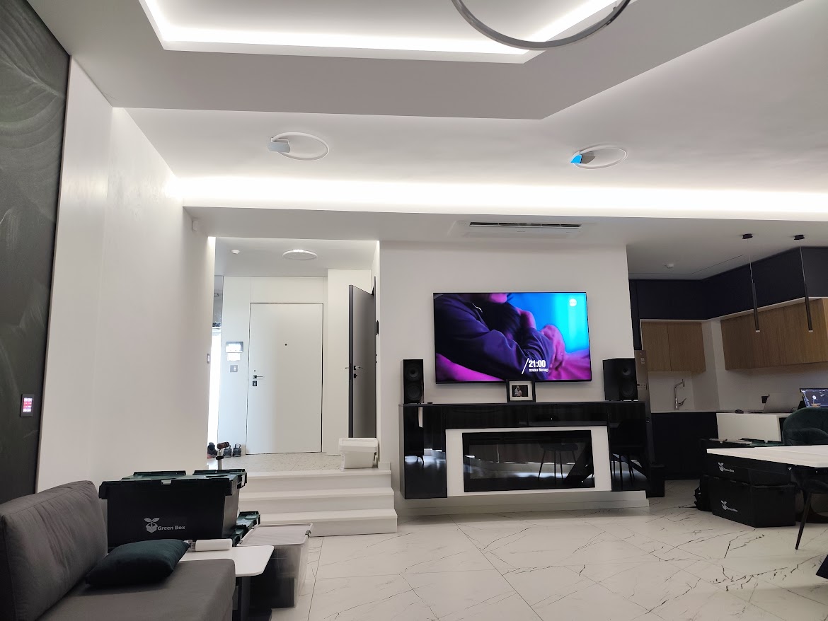 Smart home with KNX and Control4 in the Moreni complex, Sofia
