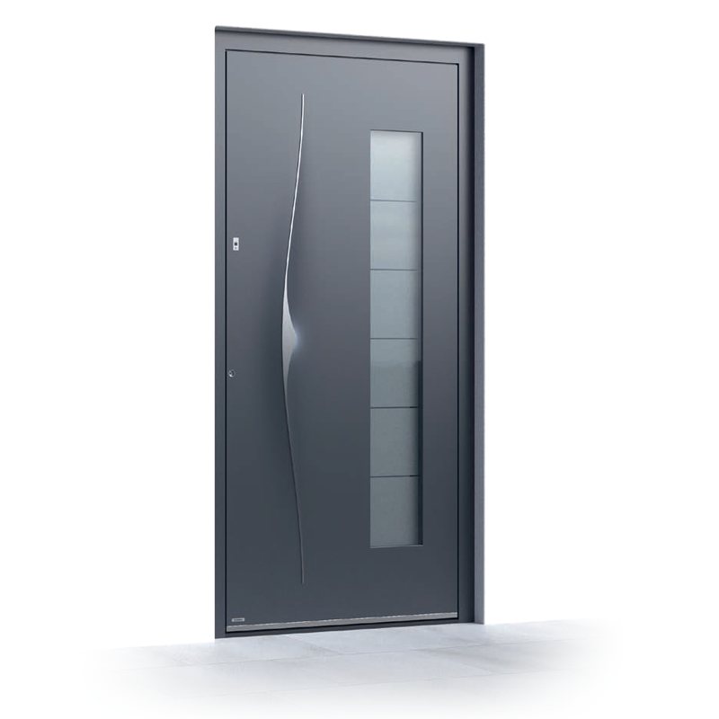 Ușă de intrare Pirnar Premium 6018, DB 703 (80077)