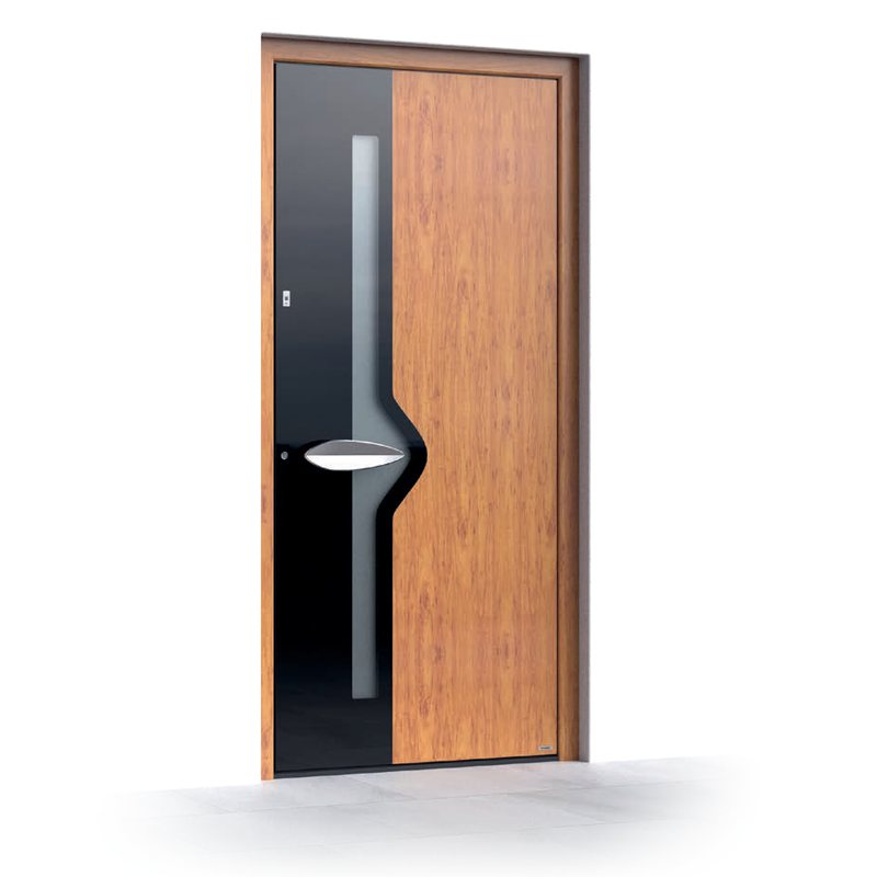 Ușă de intrare Pirnar Premium 0180, Decor lemn Rustic