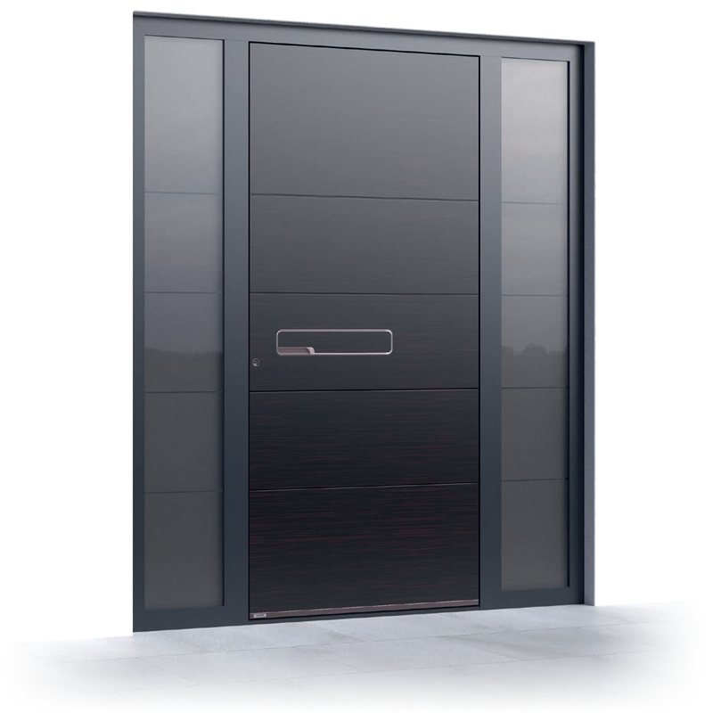 Ușă de intrare Pirnar Premium 6010, FS 7016 · PVD Mystic Bronze