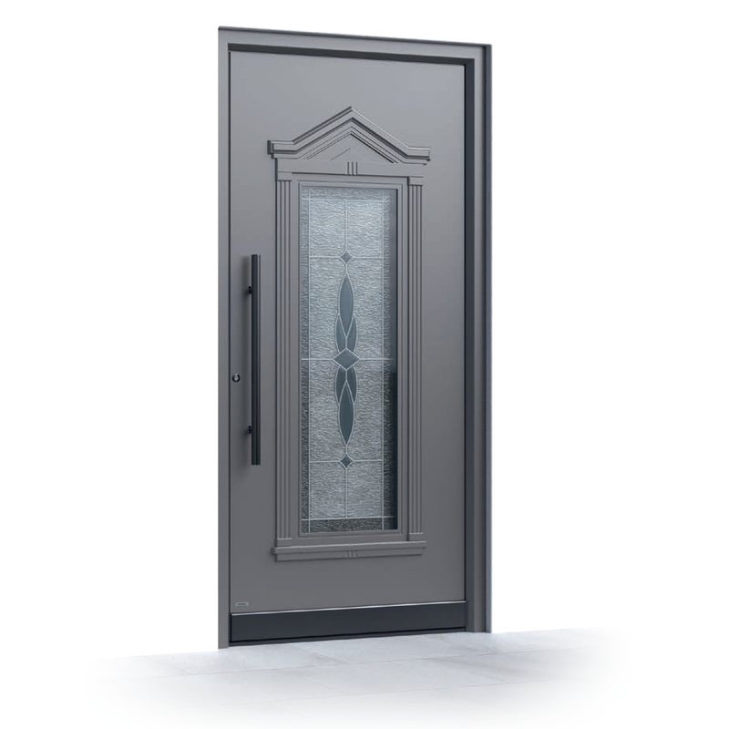 Ușă de intrare Pirnar Premium 3290, 90147 · PVD Volcanic Shadow