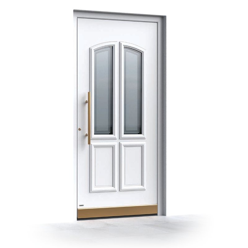 Ușă de intrare Pirnar Premium 3181, FS 9016 · PVD Copper Dusk