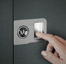 Carcasa cititorului de amprentă cu iluminare SmartLux
