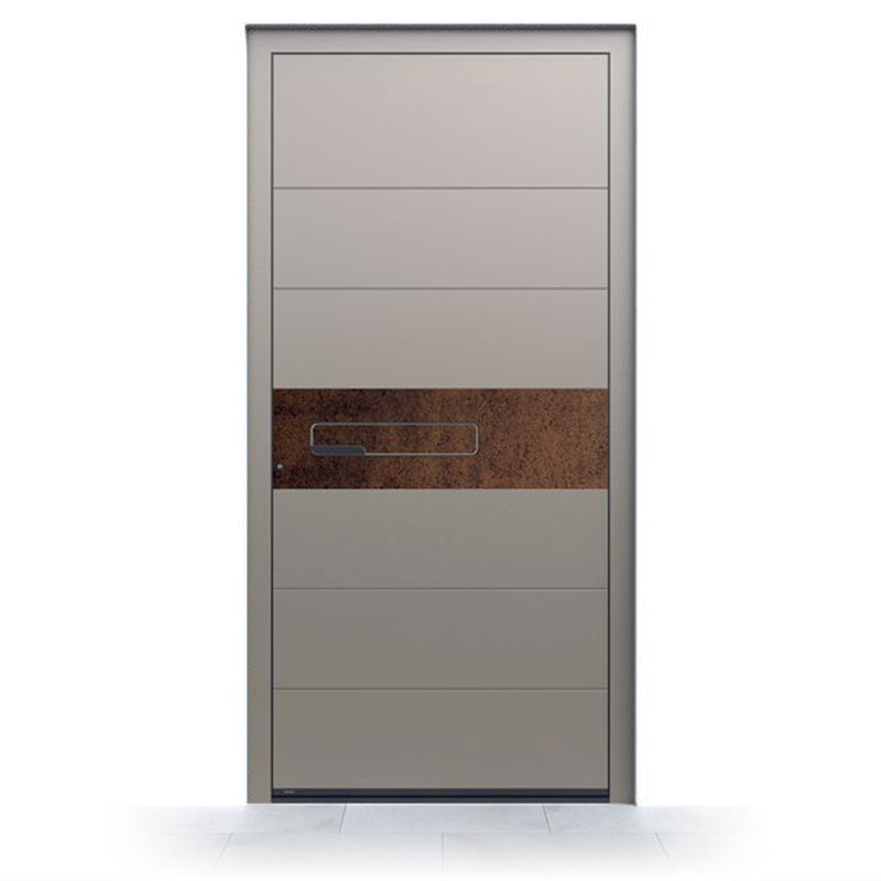 Ușă de intrare Pirnar Ultimum 607 A ALU, Quarz 2 · PVD Volcanic Shadow