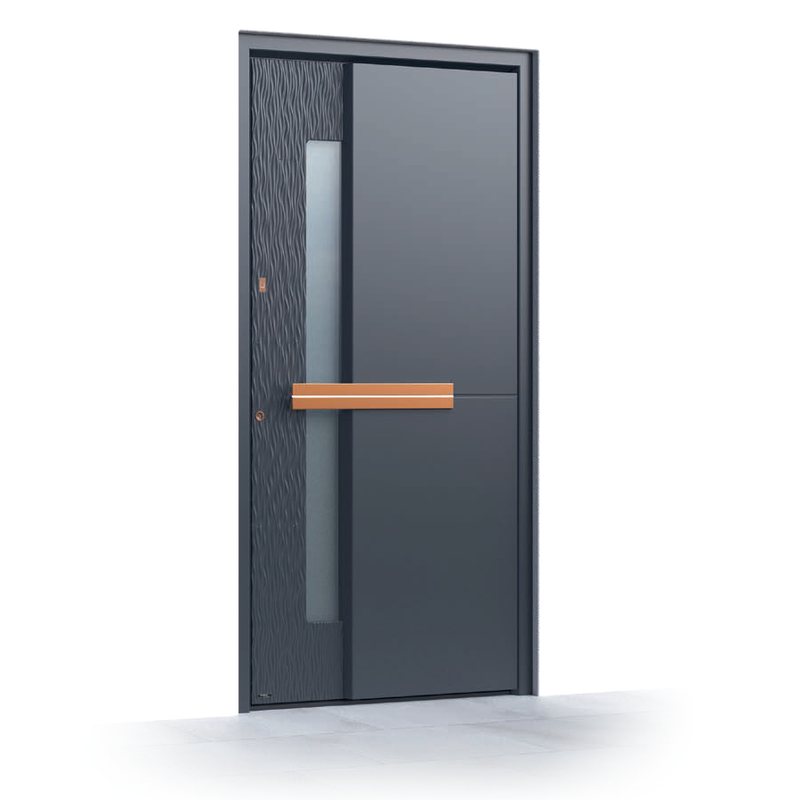 Ușă de intrare Pirnar Ultimum 515 DUNE, DB 703 · PVD Copper Dusk