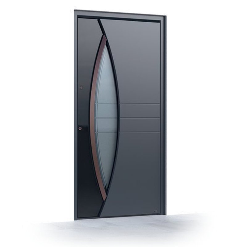 Ușă de intrare Pirnar Ultimum 507 GLASS, DB 703 (80077) · PVD Mystic Bronze