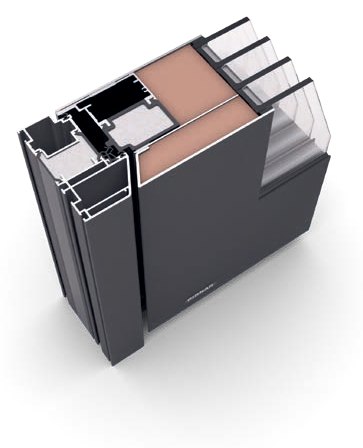 Secțiune prin profilul CarbonCore Ultimum Multilevel · Contour