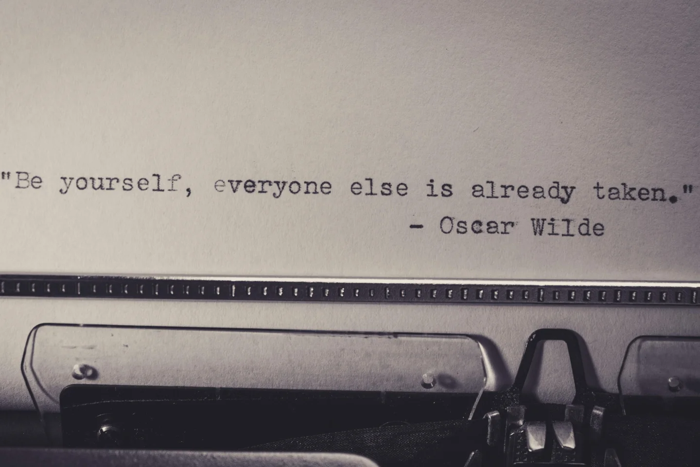 citation oscar wilde, be yourself, everyone else is already taken