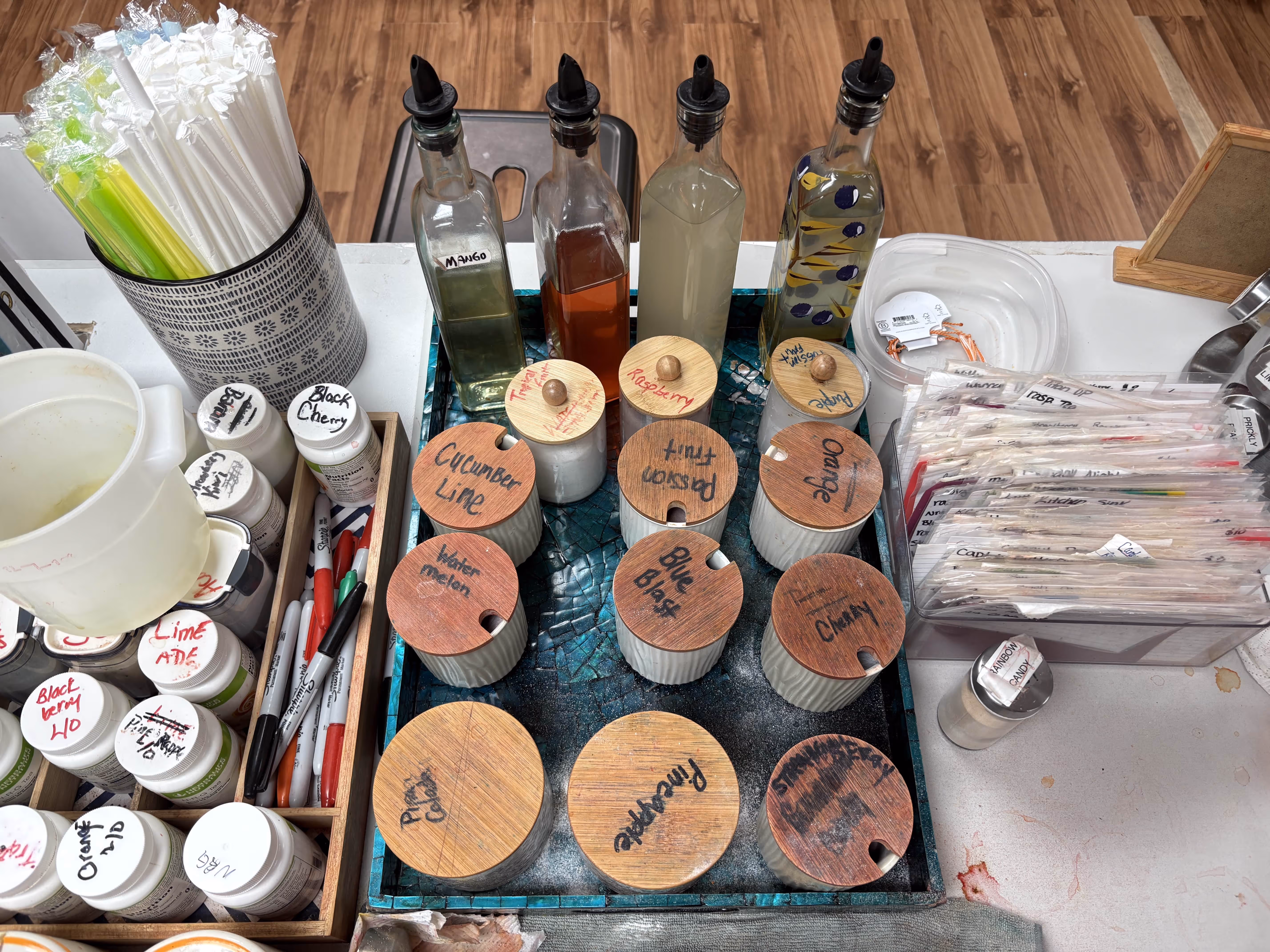Syrups used by Pioneer Nutrition