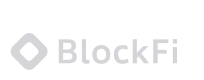 BlockFi logo in white on a dark background.
