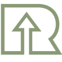 ROMS LOGO hollow green