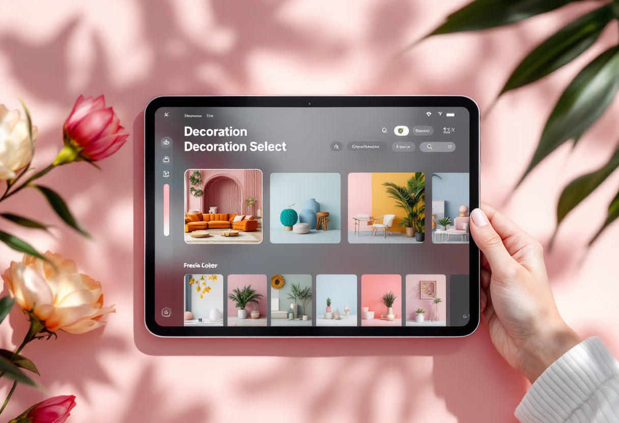 image of decorations selection [interface]