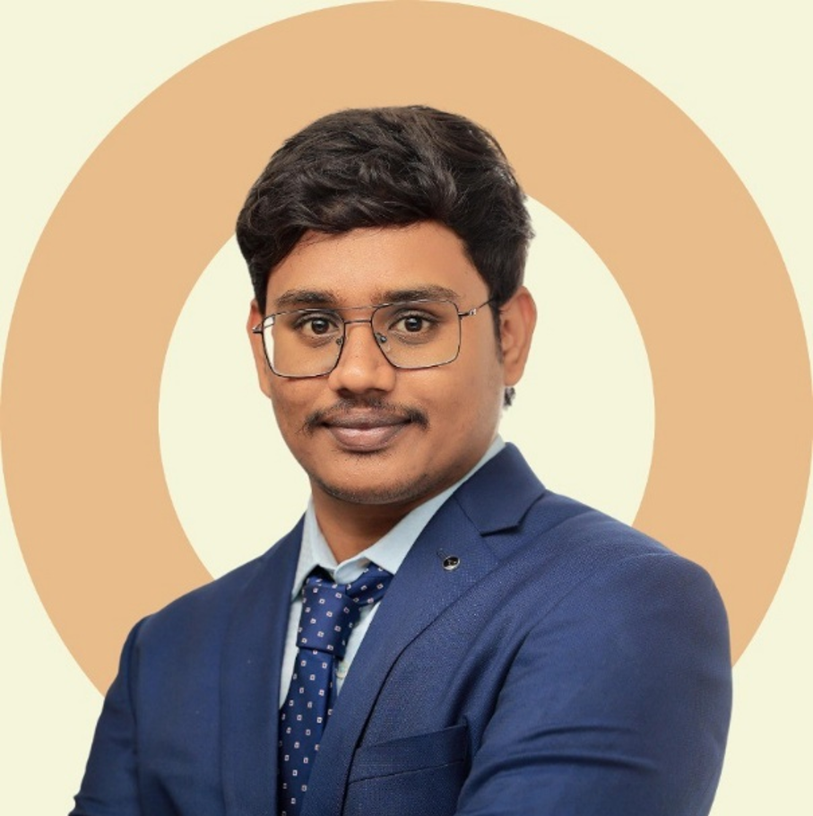 customer giving a testimonial for an ai biotech company [headshot]