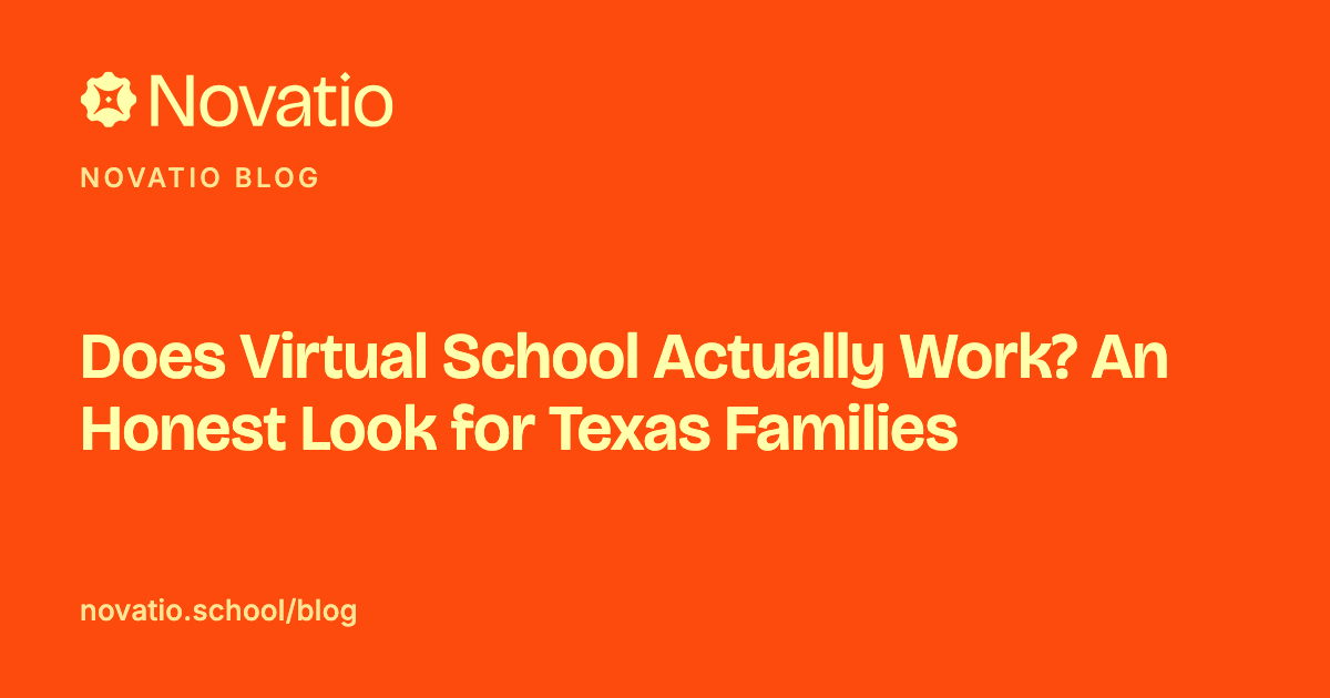 Does Virtual School Actually Work? An Honest Look for Texas Families