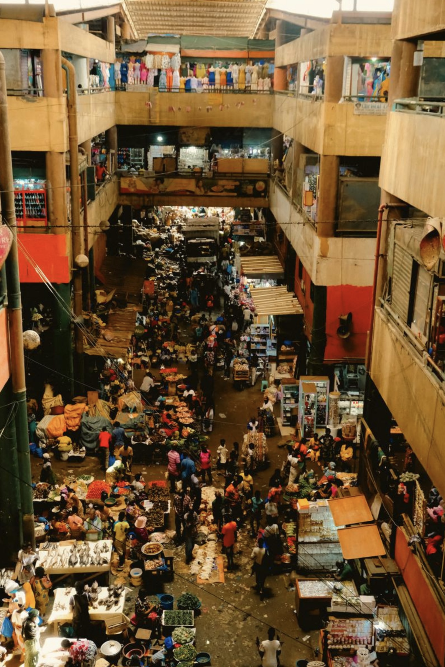 Photographie de Romane Kouo. Ville d'Abidjan. 